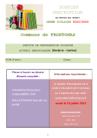 dossier inscription cantine garderie 2022_2023