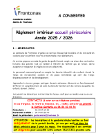 règlement intérieur