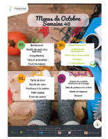 Lundi 29 septembre au vendredi 03 octobre