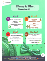 Menu semaine 12_