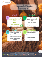 Menu semaine 9_