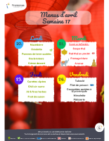 FRONTONAS Menus Avril S17